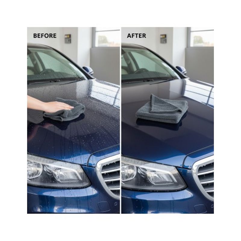 Auto si Moto - Intretinere auto - Produse curatare auto - Prosop Uscare Speckless Bigtwist 90x74cm, Gri - Infinity.ro