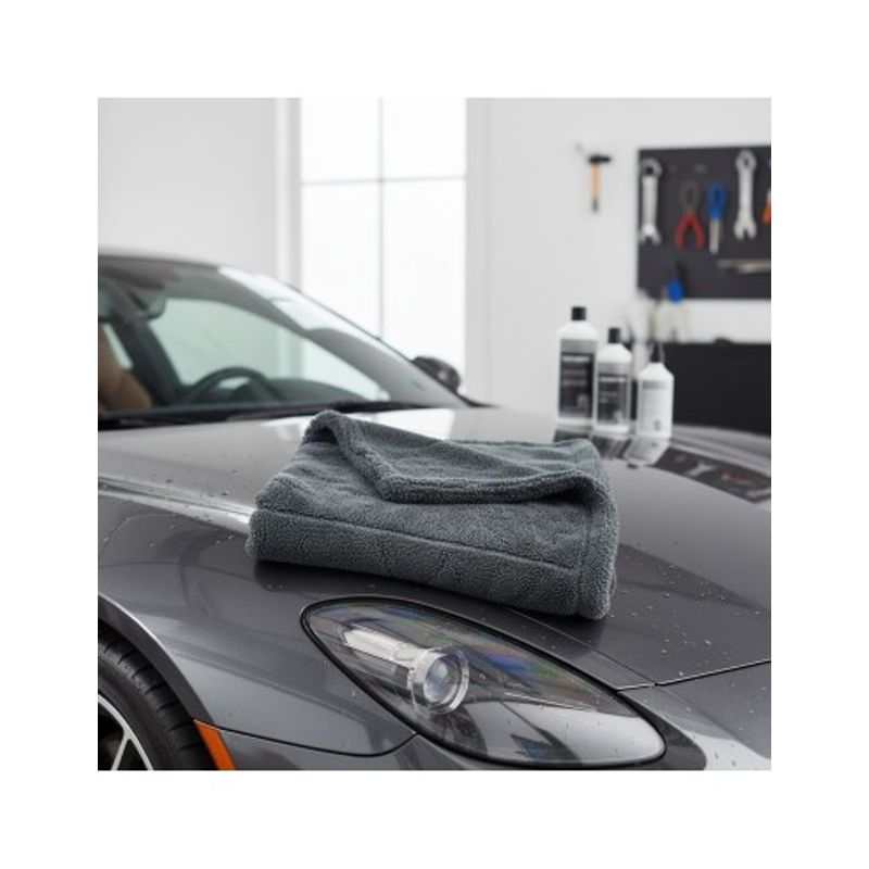 Auto si Moto - Intretinere auto - Produse curatare auto - Prosop Uscare Speckless Bigtwist 90x74cm, Gri - Infinity.ro