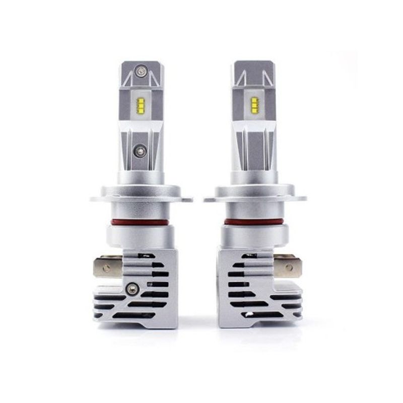 Auto si Moto - Electrice auto - Iluminare si semnalizare - Becuri auto - Set 2 leduri H7 M3 Alb cald - 4000K, Canbus, putere 55W, luminozitate 10.000 Lm, 12V-24V - Infinity.ro