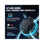 Auto si Moto - Electrice auto - Iluminare si semnalizare - Becuri auto - Set 2 leduri HB4(9006) Quart 25.000 Lm Canbus 360 grade pentru far cu lupa, putere 110W/set, 12V-24V - Infinity.ro