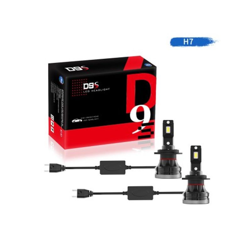 Auto si Moto - Electrice auto - Iluminare si semnalizare - Becuri auto - Set 2 leduri auto H7 Canbus, 3000K/6000K, putere 50W, luminozitate 10.000 Lm, 12-24V - Infinity.ro