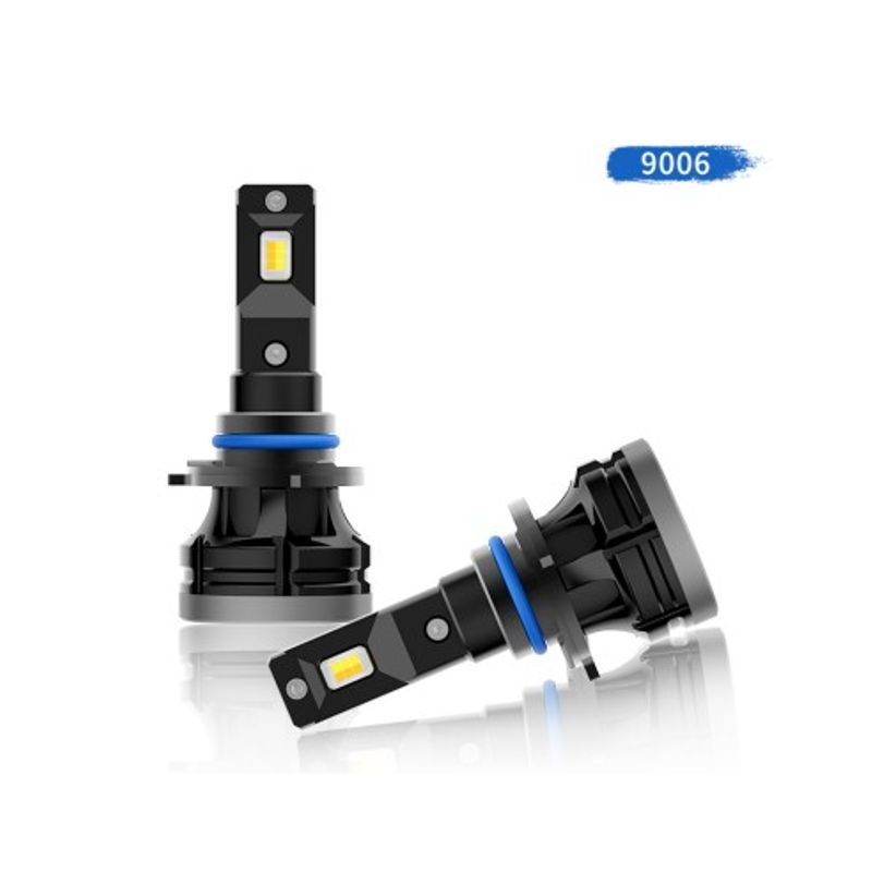 Auto si Moto - Electrice auto - Iluminare si semnalizare - Becuri auto - Set 2 leduri auto HB4 / 9006 Canbus, 3000K/6000K, putere 50W, luminozitate 10.000 Lm, 12-24V - Infinity.ro