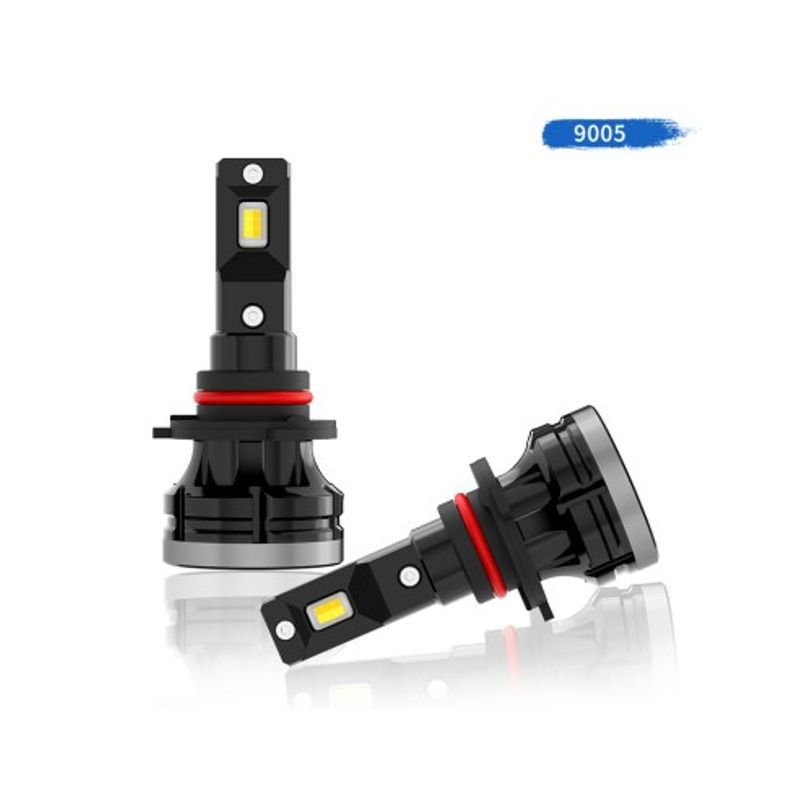 Auto si Moto - Electrice auto - Iluminare si semnalizare - Becuri auto - Set 2 leduri auto HB3 / 9005 Canbus, 3000K/6000K, putere 50W, luminozitate 10.000 Lm, 12-24V - Infinity.ro