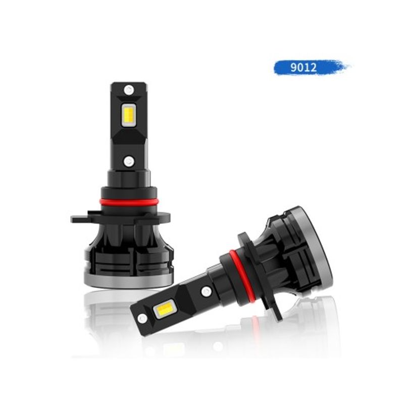 Auto si Moto - Electrice auto - Iluminare si semnalizare - Becuri auto - Set 2 leduri auto HIR2 / 9012 Canbus, 3000K/6000K, putere 50W, luminozitate 10.000 Lm, 12-24V - Infinity.ro