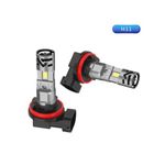 Auto si Moto - Electrice auto - Iluminare si semnalizare - Becuri auto - Set 2 leduri auto H11 Canbus, putere 60W, luminozitate 6000 Lm, 12-24V - Infinity.ro