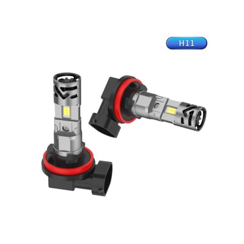 Auto si Moto - Electrice auto - Iluminare si semnalizare - Becuri auto - Set 2 leduri auto H11 Canbus, putere 60W, luminozitate 6000 Lm, 12-24V - Infinity.ro