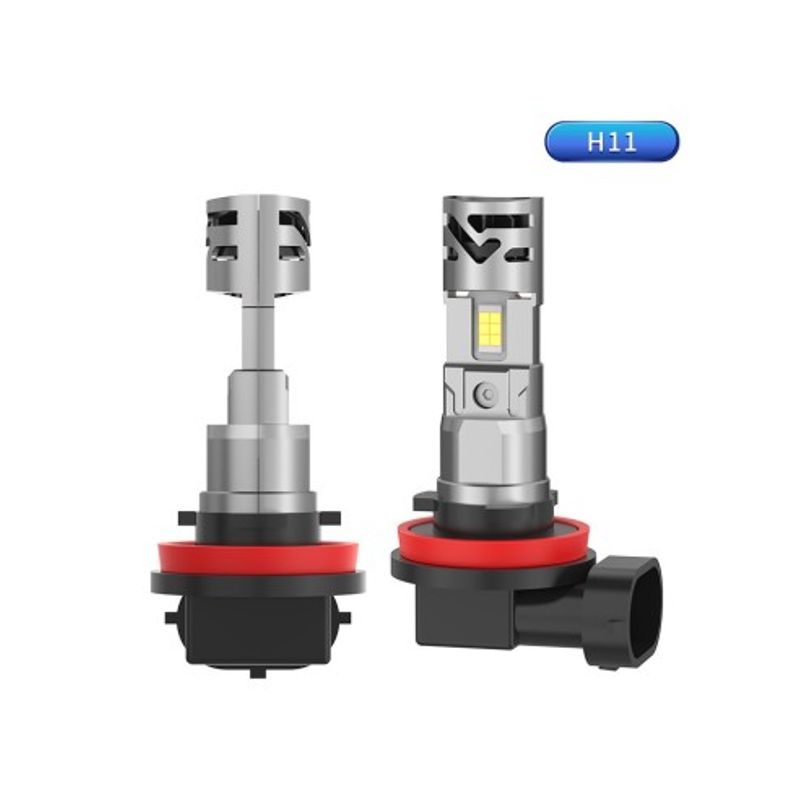 Auto si Moto - Electrice auto - Iluminare si semnalizare - Becuri auto - Set 2 leduri auto H11 Canbus, putere 60W, luminozitate 6000 Lm, 12-24V - Infinity.ro