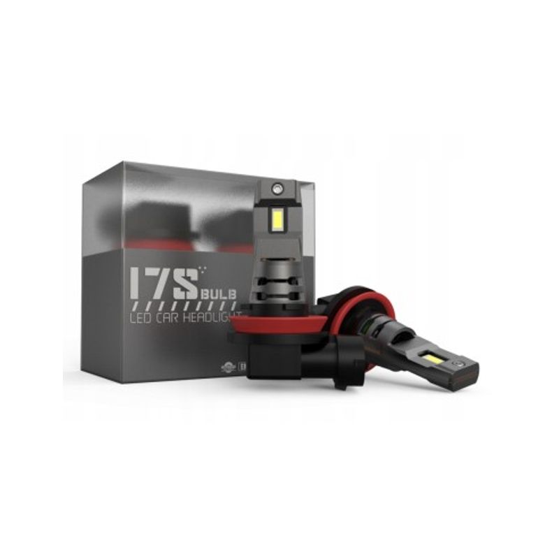 Auto si Moto - Electrice auto - Iluminare si semnalizare - Becuri auto - Set 2 leduri auto H8/H9/H11Canbus, putere 80W, luminozitate 7200 Lm, 12V - Infinity.ro