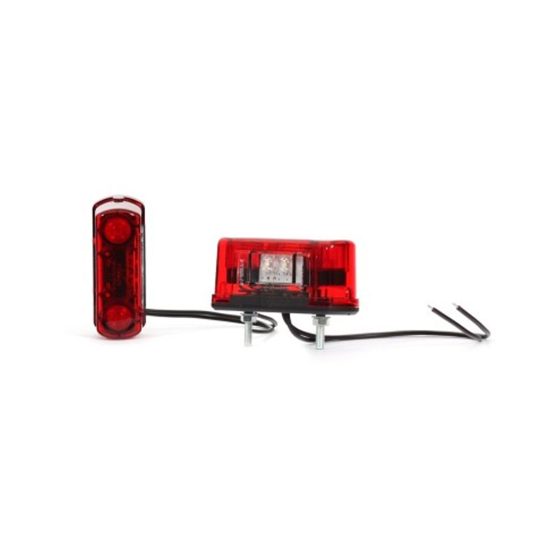 Auto si Moto - Electrice auto - Iluminare si semnalizare - Becuri auto - Lampa Led Iluminare Numar Cu Pozitie 245 W53 12V-24V Was - Infinity.ro