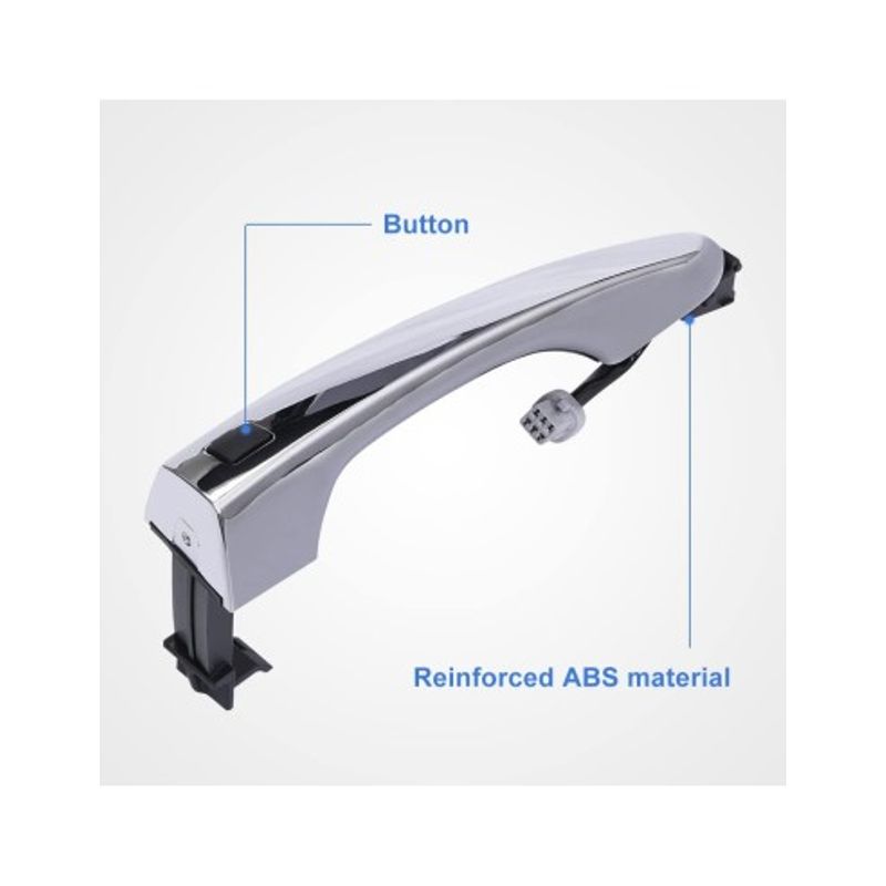 Auto si Moto - Intretinere auto - Produse curatare auto - Maner portiera stanga fata Keyless Entry cu buton, cheie smart pentru Hyundai Tucson 3 2015-2020 - Infinity.ro