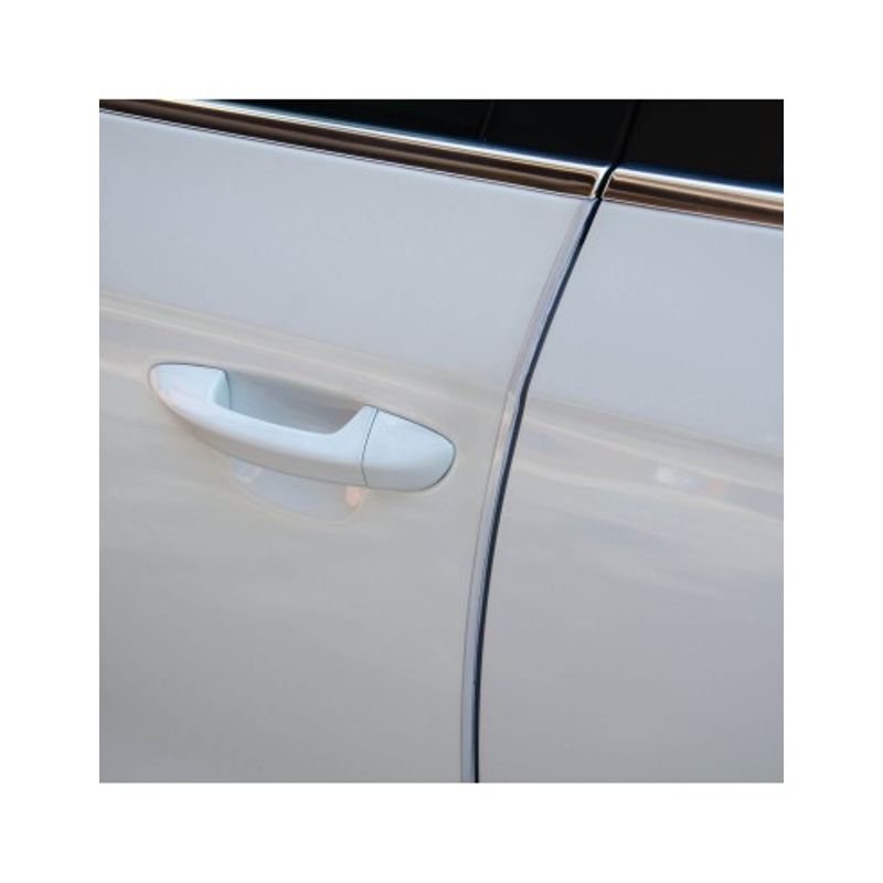 Auto si Moto - Piese auto si accesorii - Caroserie - Ornamente exterior auto - Banda de protectie pentru usa auto, Crom 2 x 65 cm - Infinity.ro