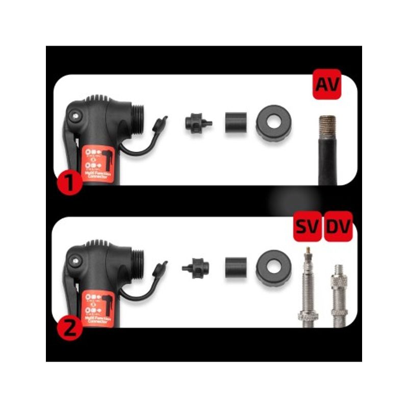 Sport si Outdoor - Ciclism - Accesorii pentru biciclete - Pompe biciclete - Pompa Manuala Pentru Bicicleta Heyner - Infinity.ro