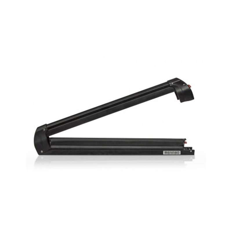 Sport si Outdoor - Sporturi de iarna - Snowboard - Legaturi snowboard - Suport schi snowboard Menabo Silver Ice BLACK pe bare transversale, 6 perechi ski / 4 snowboard - Infinity.ro