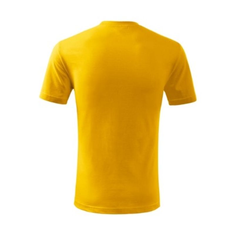 Fashion, accesorii si bijuterii - Copii - Imbracaminte copii - Tricouri copii - Tricou pentru copii, Classic New 135, Malfini, galben - 134 cm/8 ani - Infinity.ro
