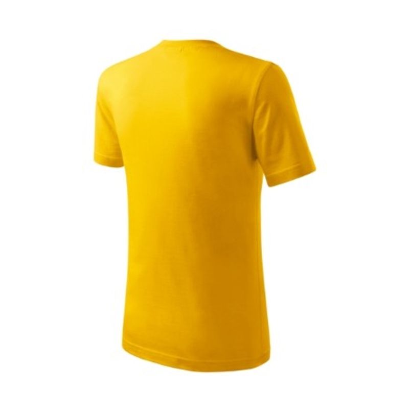 Fashion, accesorii si bijuterii - Copii - Imbracaminte copii - Tricouri copii - Tricou pentru copii, Classic New 135, Malfini, galben - 134 cm/8 ani - Infinity.ro