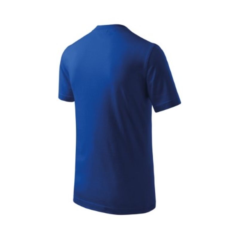 Fashion, accesorii si bijuterii - Copii - Imbracaminte copii - Tricouri copii - Tricou pentru copii Malfini Basic 138, bumbac 160 g/mp, finisaj cu silicon, albastru - 158 cm/12 ani - Infinity.ro