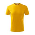 Fashion, accesorii si bijuterii - Copii - Imbracaminte copii - Tricouri copii - Tricou pentru copii, Classic New 135, Malfini, galben - 134 cm/8 ani - Infinity.ro
