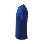 Fashion, accesorii si bijuterii - Copii - Imbracaminte copii - Tricouri copii - Tricou pentru copii Malfini Basic 138, bumbac 160 g/mp, finisaj cu silicon, albastru - 158 cm/12 ani - Infinity.ro