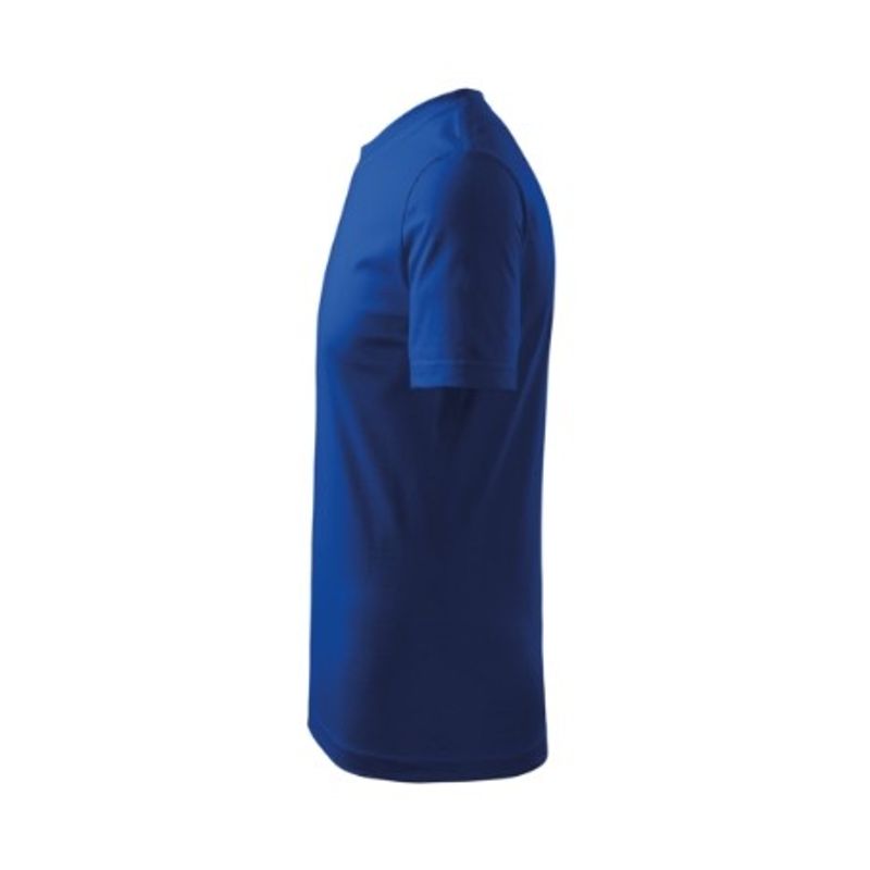 Fashion, accesorii si bijuterii - Copii - Imbracaminte copii - Tricouri copii - Tricou pentru copii Malfini Basic 138, bumbac 160 g/mp, finisaj cu silicon, albastru - 158 cm/12 ani - Infinity.ro