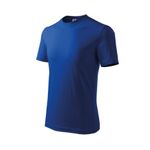 Fashion, accesorii si bijuterii - Copii - Imbracaminte copii - Tricouri copii - Tricou pentru copii Malfini Basic 138, bumbac 160 g/mp, finisaj cu silicon, albastru - 158 cm/12 ani - Infinity.ro