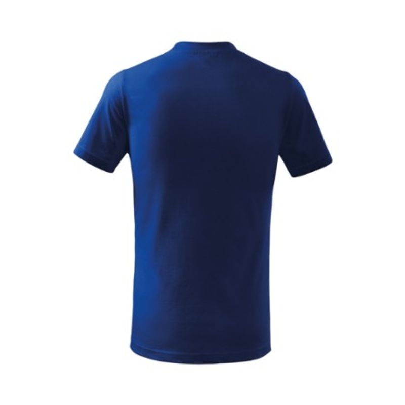Fashion, accesorii si bijuterii - Copii - Imbracaminte copii - Tricouri copii - Tricou pentru copii Malfini Basic 138, bumbac 160 g/mp, finisaj cu silicon, albastru - 158 cm/12 ani - Infinity.ro