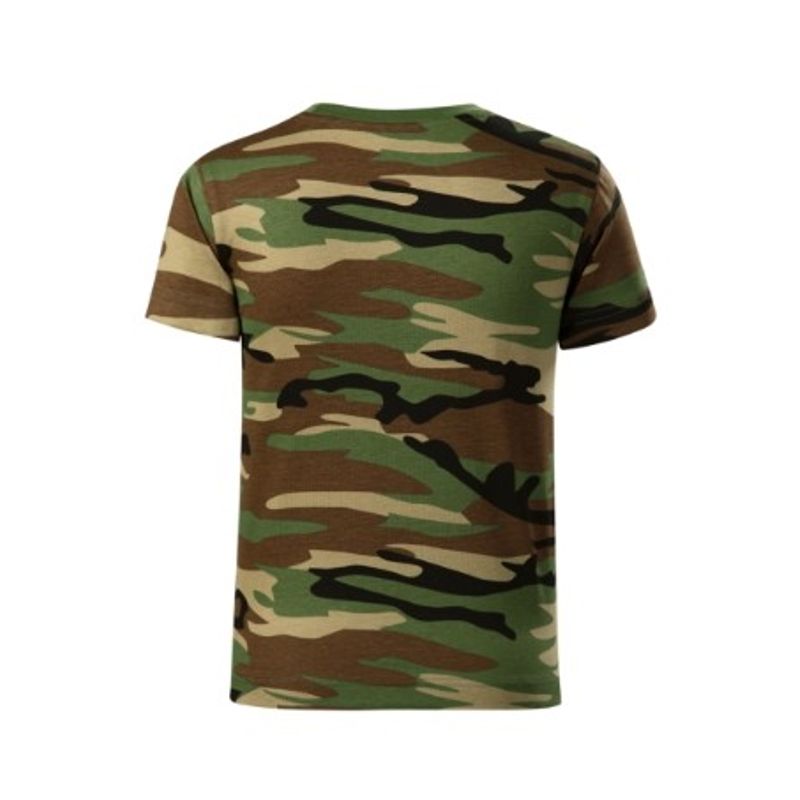 Fashion, accesorii si bijuterii - Copii - Imbracaminte copii - Tricouri copii - Tricou pentru copii Malfini Camouflage 149, bumbac 160 g/mp, design camuflaj, camuflaj maro - 146 cm/10 ani - Infinity.ro