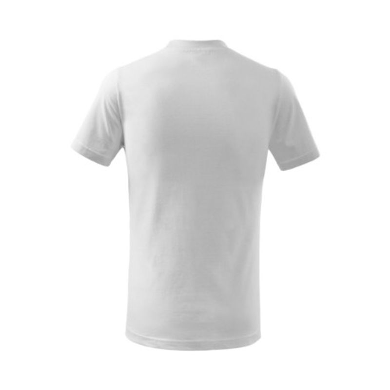 Fashion, accesorii si bijuterii - Copii - Imbracaminte copii - Tricouri copii - Tricou pentru copii Malfini Basic Free F38, bumbac 160 g/mp, finisaj silicon, alb - 158 cm/12 ani - Infinity.ro