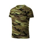 Fashion, accesorii si bijuterii - Copii - Imbracaminte copii - Tricouri copii - Tricou pentru copii Malfini Camouflage 149, bumbac 160 g/mp, design camuflaj, camuflaj verde - 146 cm/10 ani - Infinity.ro