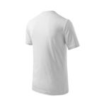 Fashion, accesorii si bijuterii - Copii - Imbracaminte copii - Tricouri copii - Tricou pentru copii Malfini Basic 138, bumbac 160 g/mp, finisaj cu silicon, alb - 110 cm/4 ani - Infinity.ro