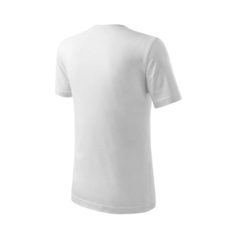 Fashion, accesorii si bijuterii - Copii - Imbracaminte copii - Tricouri copii - Tricou pentru copii, Classic New 135, Malfini, alb - 134 cm/8 ani - Infinity.ro