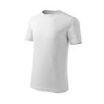 Fashion, accesorii si bijuterii - Copii - Imbracaminte copii - Tricouri copii - Tricou pentru copii, Classic New 135, Malfini, alb - 134 cm/8 ani - Infinity.ro