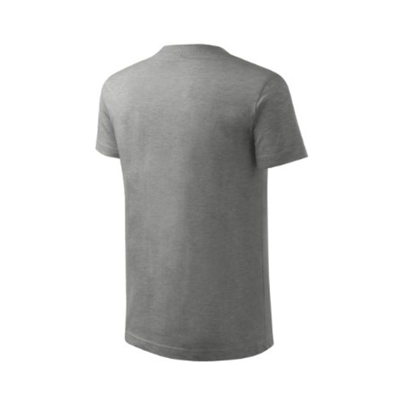 Fashion, accesorii si bijuterii - Copii - Imbracaminte copii - Tricouri copii - Tricou pentru copii, Classic New 135, Malfini, gri - 122 cm/6 ani - Infinity.ro