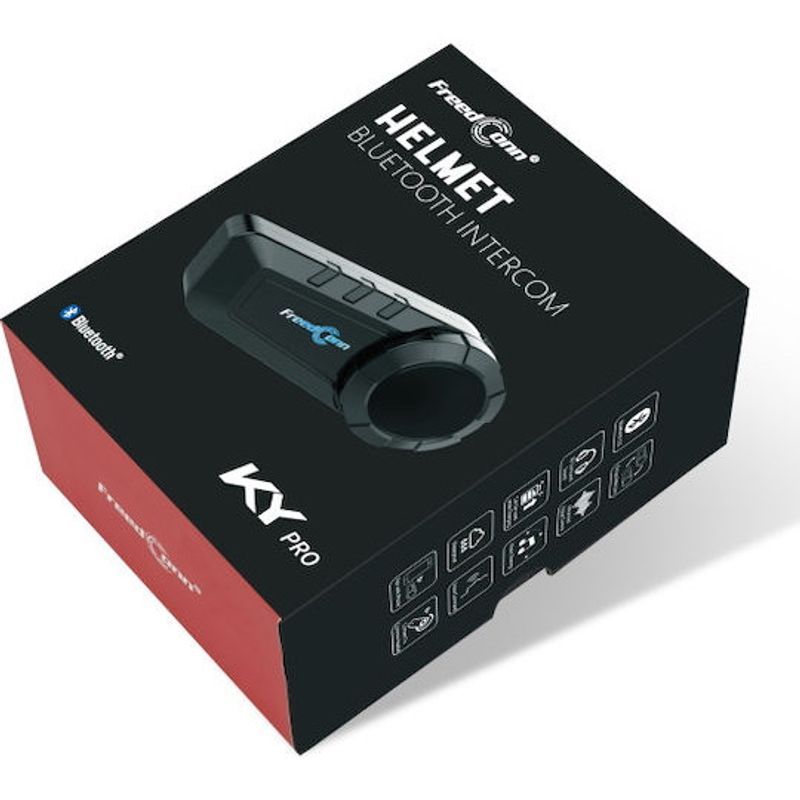 TV, Audio-Video si Foto - Portabile audio - Casti audio - Casca Bluetooth pentru MOTO, Intercom pentru 6 persoane 1200m, Baterie 11 ore, Anulare zgomot, Rezistenta apa - Infinity.ro