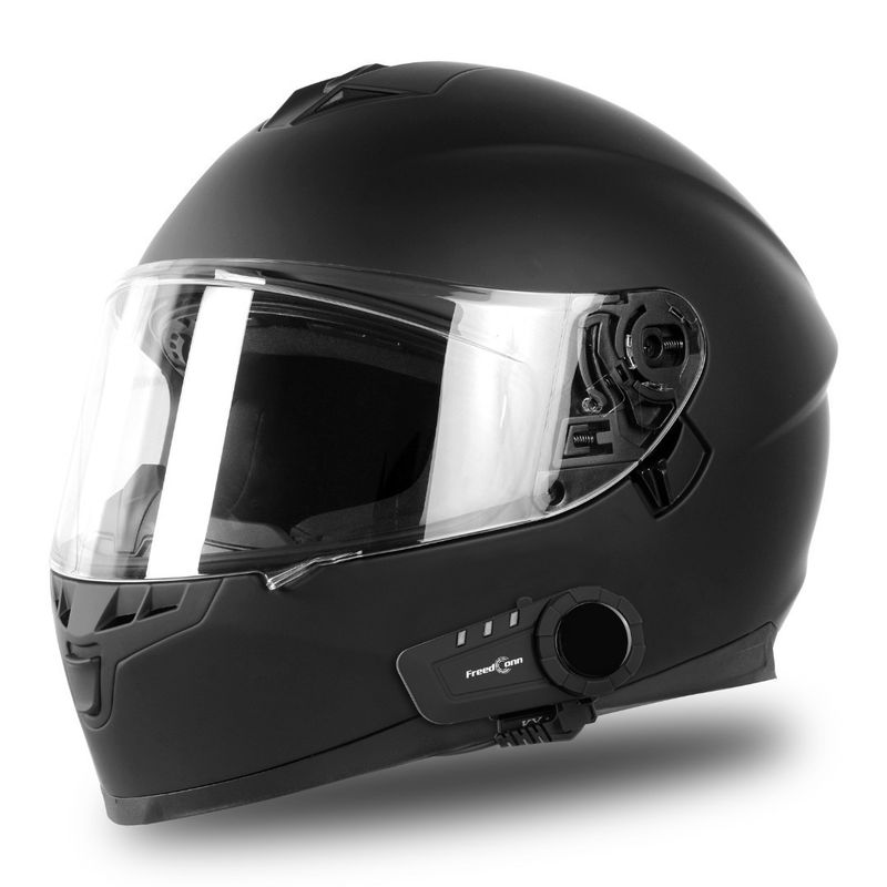 TV, Audio-Video si Foto - Portabile audio - Casti audio - Casca Bluetooth pentru MOTO, Intercom pentru 6 persoane 1200m, Baterie 11 ore, Anulare zgomot, Rezistenta apa - Infinity.ro