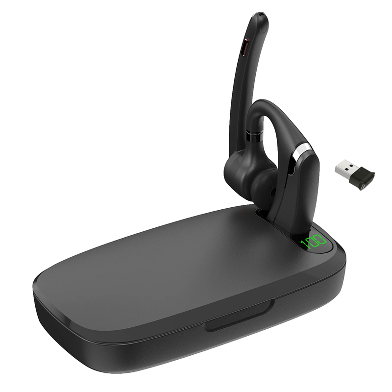 TV, Audio-Video si Foto - Portabile audio - Casti audio - Casca Bluetooth CerCip G10, Anulare zgomot, Autonomie 27 ore, Carcasa de incarcare, Suport cu intindere,  Multipoint - Infinity.ro