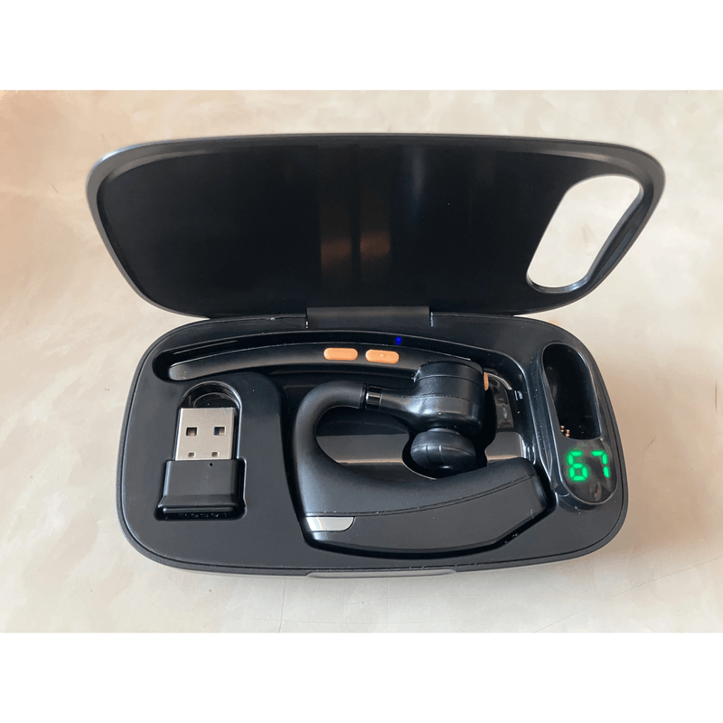 TV, Audio-Video si Foto - Portabile audio - Casti audio - Casca Bluetooth CerCip G10, Anulare zgomot, Autonomie 27 ore, Carcasa de incarcare, Suport cu intindere,  Multipoint - Infinity.ro