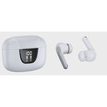 TV, Audio-Video si Foto - Portabile audio - Casti audio - Casti Wireless TWS CerCip S42 cu izolare a zgomotului ENC+ANC, Autonomie 40 ore, Control prin Touch, Universale, Alb - Infinity.ro