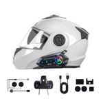 TV, Audio-Video si Foto - Portabile audio - Casti audio - Casca Bluetooth Moto Y12, Pentru Motocicleta, Autonomie 13 ore, Anulare Zgomot, Rezistenta la apa,Pentru un singur rider - Infinity.ro