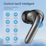 TV, Audio-Video si Foto - Portabile audio - Casti audio - Casti Wireless TWS CerCip S42 cu izolare a zgomotului ENC+ANC, Autonomie 40 ore, Control prin Touch, Universale, Negru - Infinity.ro