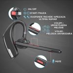 TV, Audio-Video si Foto - Portabile audio - Casti audio - Casca Bluetooth New Bee M51, Baterie 60 ore, Cu carcasa, Doua microfoane, Reducere zgomot DSP, 2 Metode de incarcare - Infinity.ro