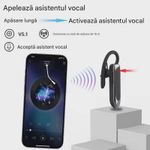 TV, Audio-Video si Foto - Portabile audio - Casti audio - Casca Bluetooth CerCip B48, Autonomie baterie 24 ore, Bluetooth, Anulare zgomot, Doua microfoane, Multipoint, Buton mute - Infinity.ro
