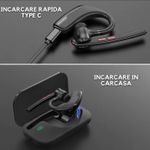 TV, Audio-Video si Foto - Portabile audio - Casti audio - Casca Bluetooth New Bee M51, Baterie 60 ore, Cu carcasa, Doua microfoane, Reducere zgomot DSP, 2 Metode de incarcare - Infinity.ro
