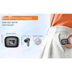 TV, Audio-Video si Foto - Portabile audio - Casti audio - Casti Wireless TWS CerCip S42 cu izolare a zgomotului ENC+ANC, Autonomie 40 ore, Control prin Touch, Universale, Negru - Infinity.ro