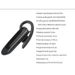 TV, Audio-Video si Foto - Portabile audio - Casti audio - Casca Bluetooth CerCip K30, Autonomie baterie 16 ore, Anulare zgomot, Oprire microfon, Multipoint - Infinity.ro