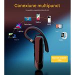 TV, Audio-Video si Foto - Portabile audio - Casti audio - Casca Bluetooth CerCip K30, Autonomie baterie 16 ore, Anulare zgomot, Oprire microfon, Multipoint - Infinity.ro
