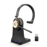 TV, Audio-Video si Foto - Portabile audio - Casti audio - Casca Call Center BT881, Statie de incarcare, Baterie 45 ore, Anulare zgomot, Multipoint - Infinity.ro