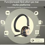 TV, Audio-Video si Foto - Portabile audio - Casti audio - Casca Call Center BT881, Statie de incarcare, Baterie 45 ore, Anulare zgomot, Multipoint - Infinity.ro