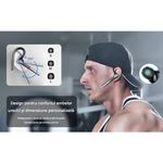 TV, Audio-Video si Foto - Portabile audio - Casti audio - Casca Bluetooth CerCip G3, Autonomie baterie 15 ore, Cu carcasa de incarcare, Eliminare Zgomot, Universala, Negru - Infinity.ro