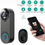 Casa si Gradina - Electrice - Smart Home - Control acces si accesorii - Sonerie Wireless, HD 1080P, Wi-fi, Unghi larg de 166 grade, Aplicatie, Senzor detectie miscare - Infinity.ro