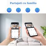 Casa si Gradina - Electrice - Smart Home - Control acces si accesorii - Sonerie Wireless, HD 1080P, Wi-fi, Unghi larg de 166 grade, Aplicatie, Senzor detectie miscare - Infinity.ro